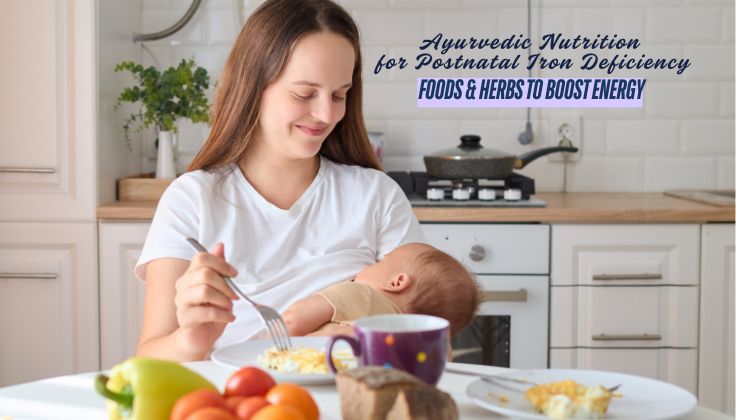 Ayurvedic Nutrition for Postnatal Iron Deficiency: Foods and Herbs to Boost Energy
